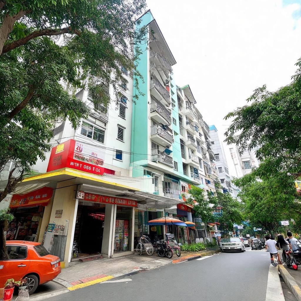 Cuoc song tien nghi voi tien ich da dang quanh Chung cu 24T2 Hoang Dao Thuy